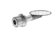 十二角頭法蘭細桿螺栓 MS 9185